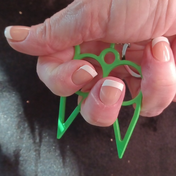 Safety kittypup keychain GREEN - Picture 4 of 4